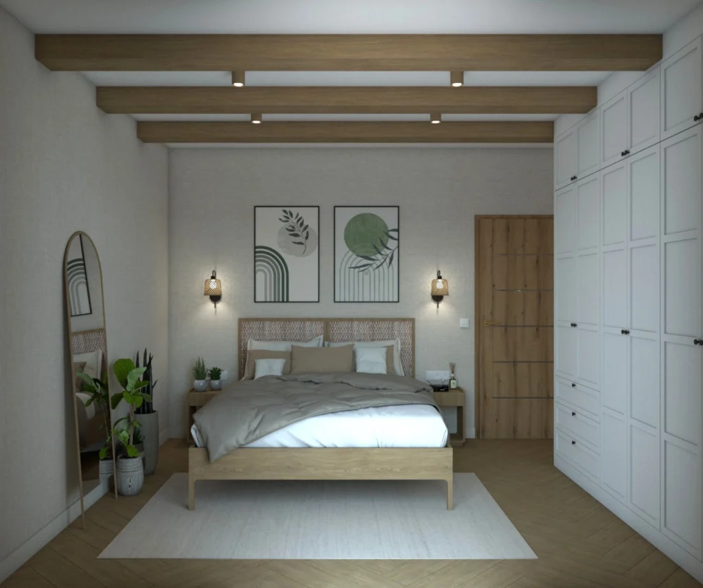 Strefa spania modern Farmhouse