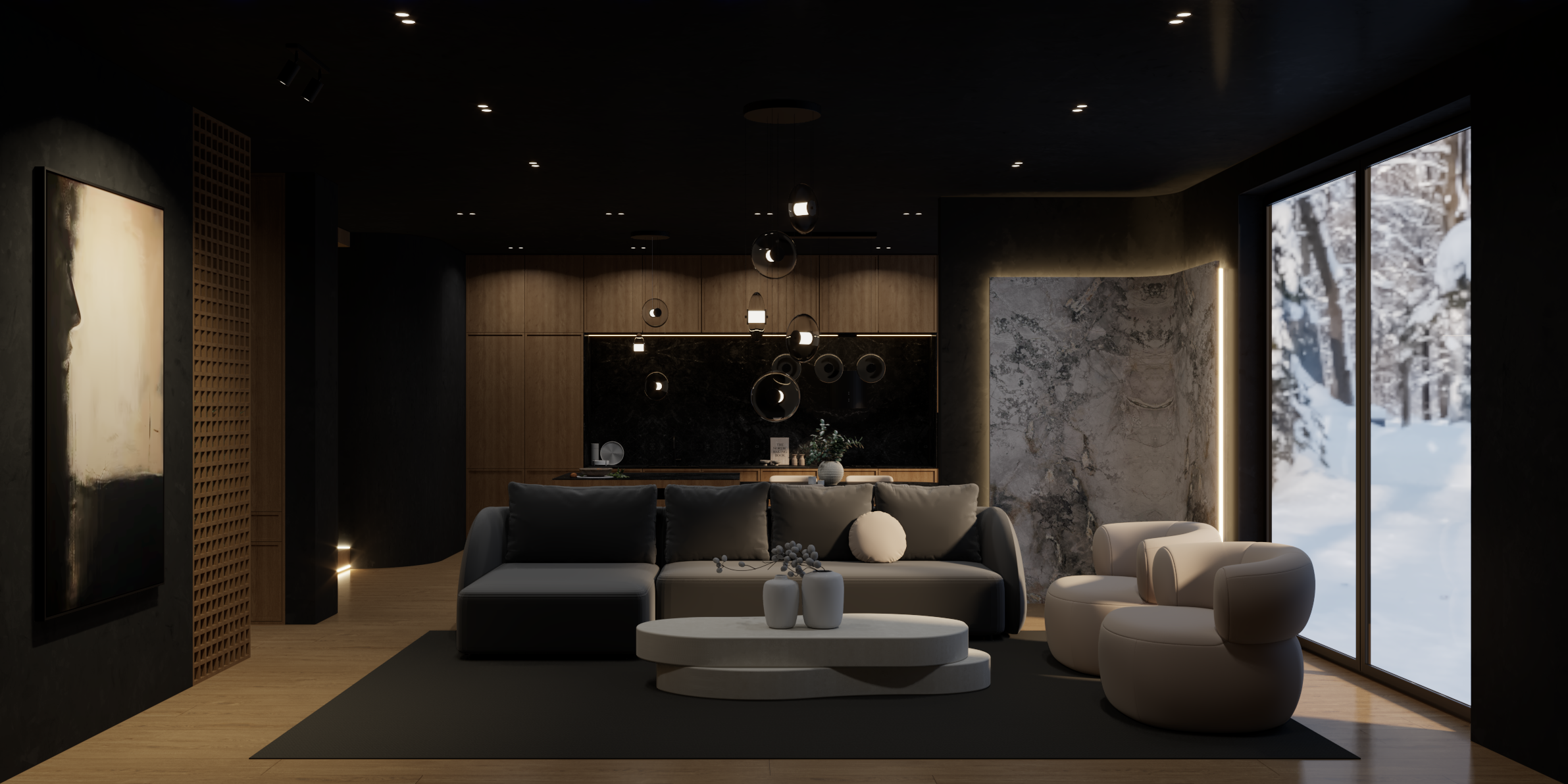 Dark Japandi – Spokój w Głębi