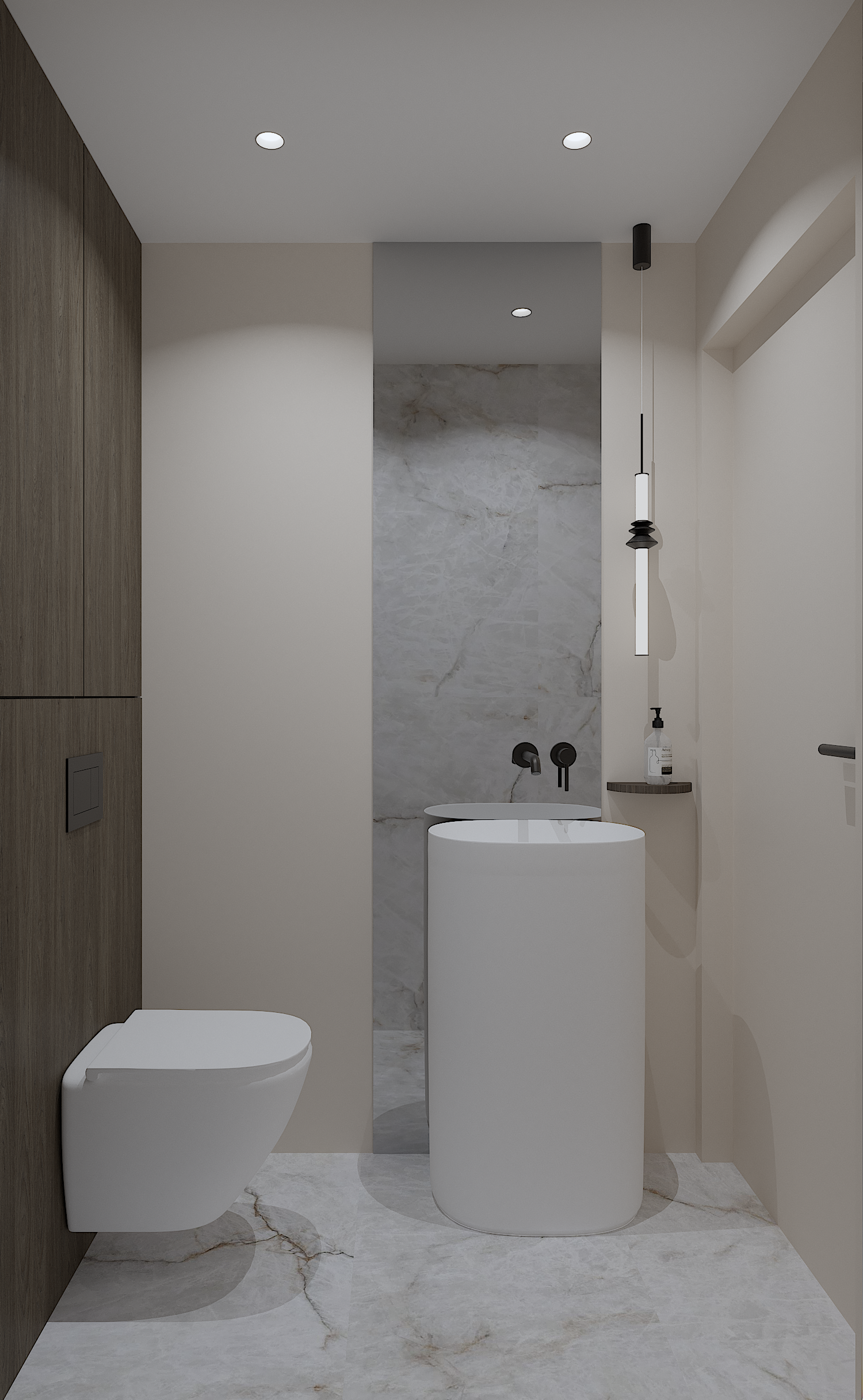 Minimalistyczna umywalka